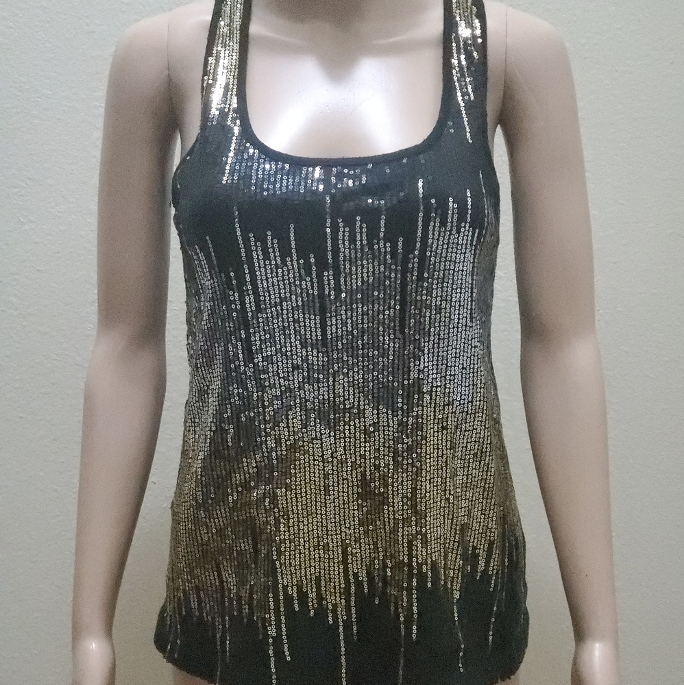 Sequin tank top